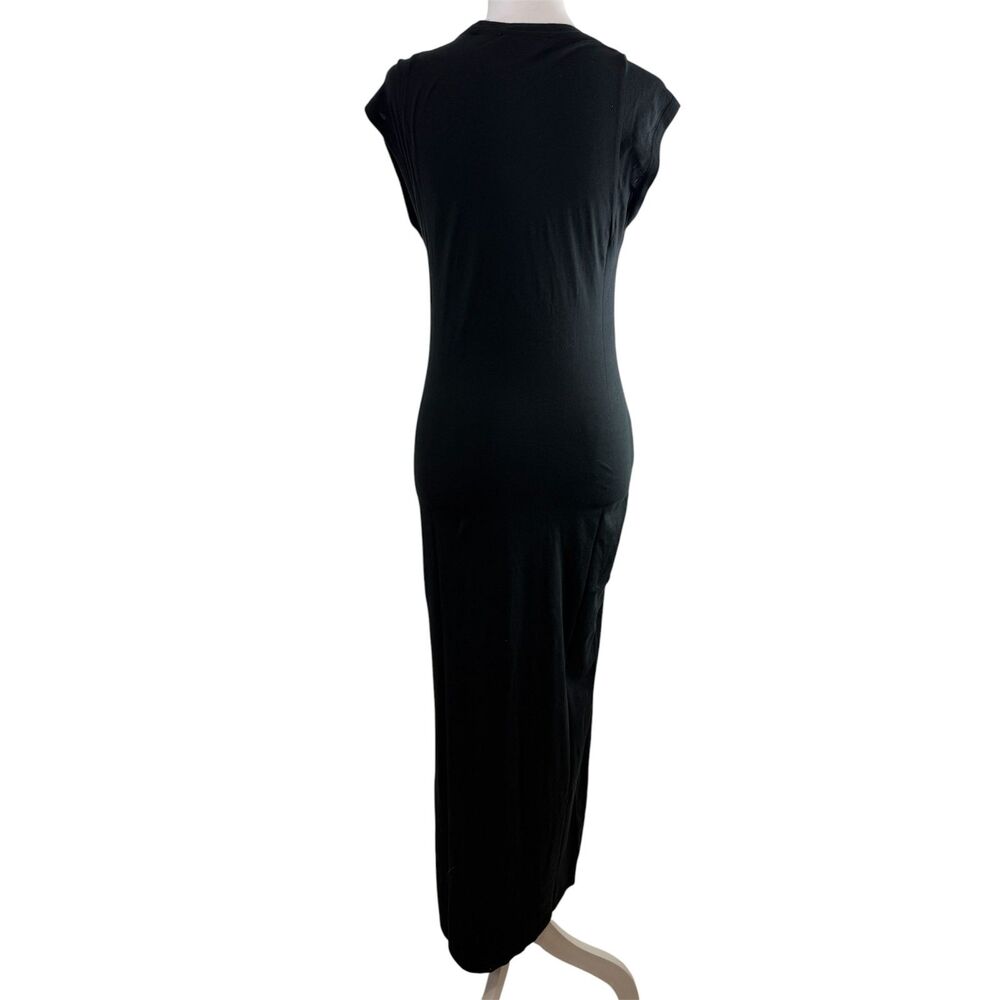 NWT FRAME Black Cotton Dress Size S Small - Picture 3 of 7